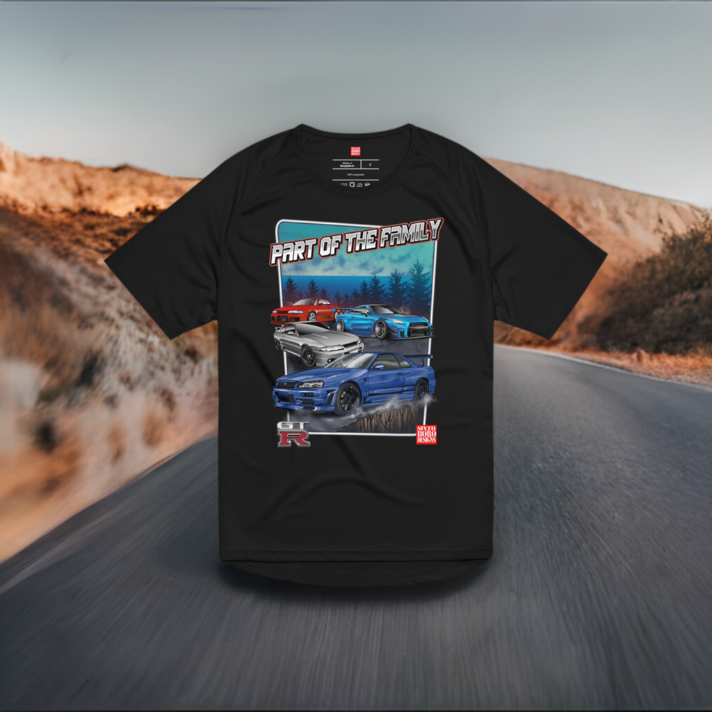 Nissan GT-R Inspired T-Shirt - Unleash Speed and Style