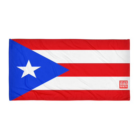 Puerto Rican Beach Towel – Vibrant Boricua Heritage