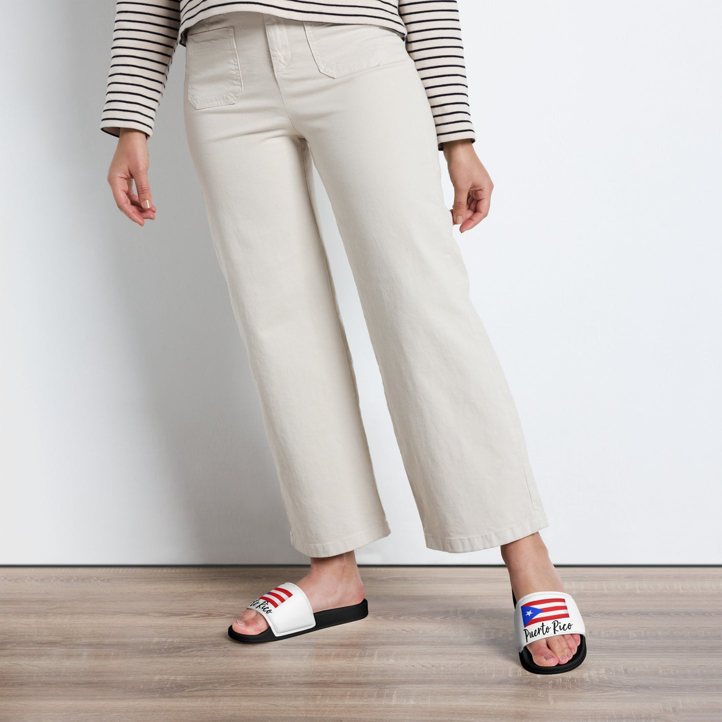 Premium Women's Puerto Rico Slides – Celebrate Boricua Pride in Style