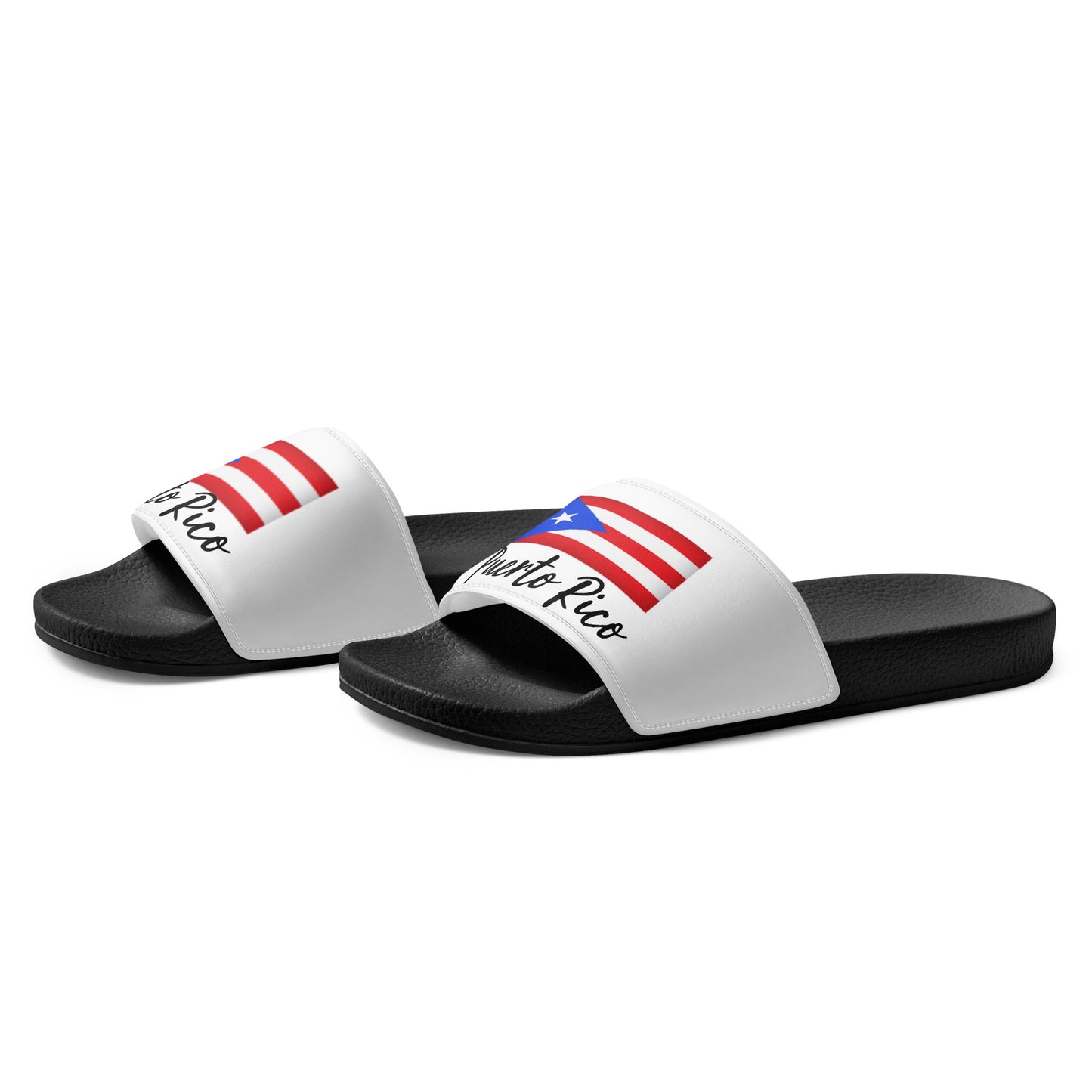 Premium Women's Puerto Rico Slides – Celebrate Boricua Pride in Style