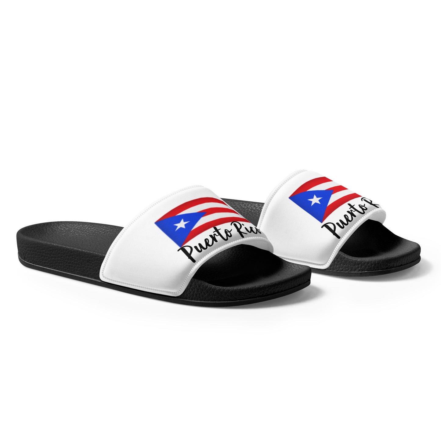 Premium Women's Puerto Rico Slides – Celebrate Boricua Pride in Style