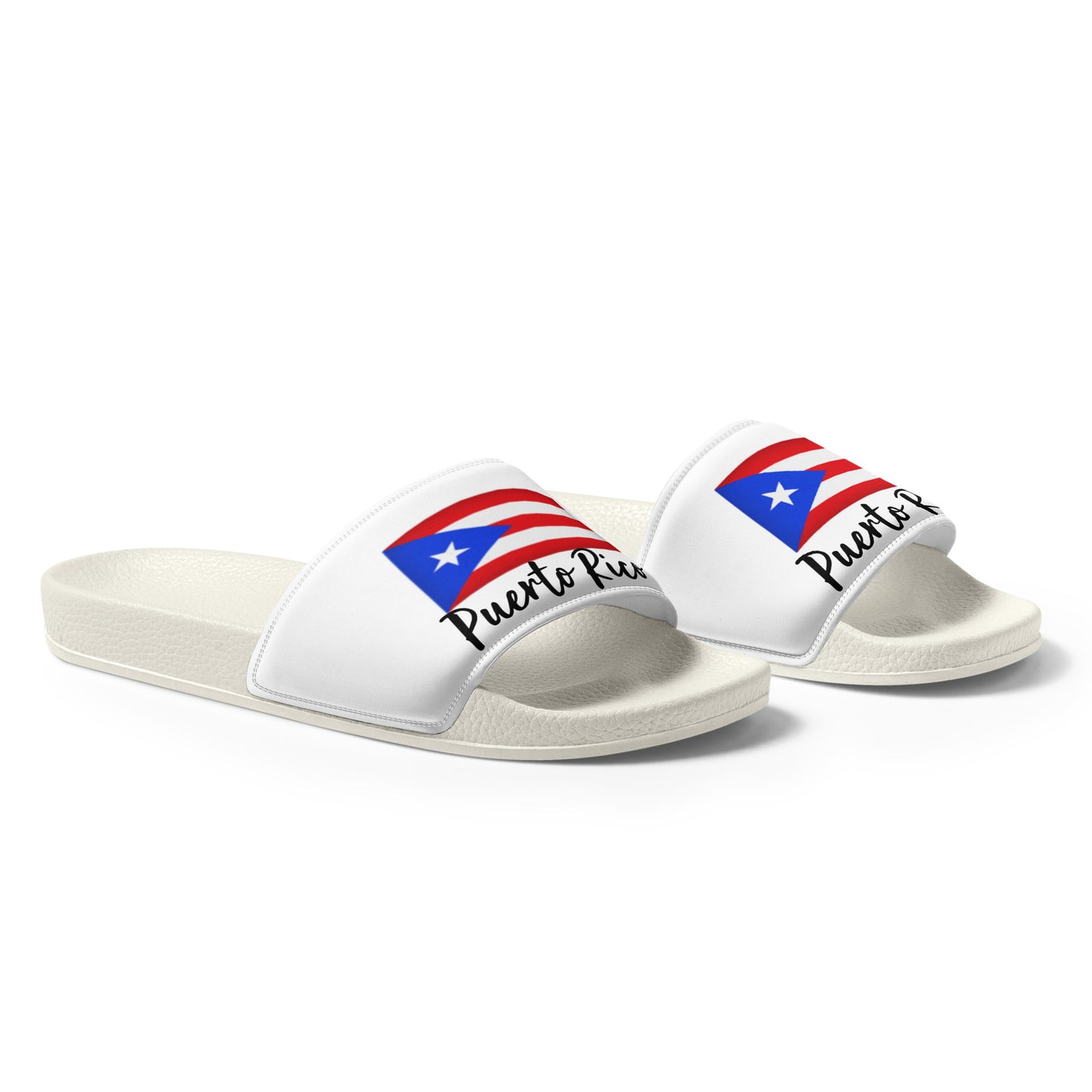 Premium Women's Puerto Rico Slides – Celebrate Boricua Pride in Style
