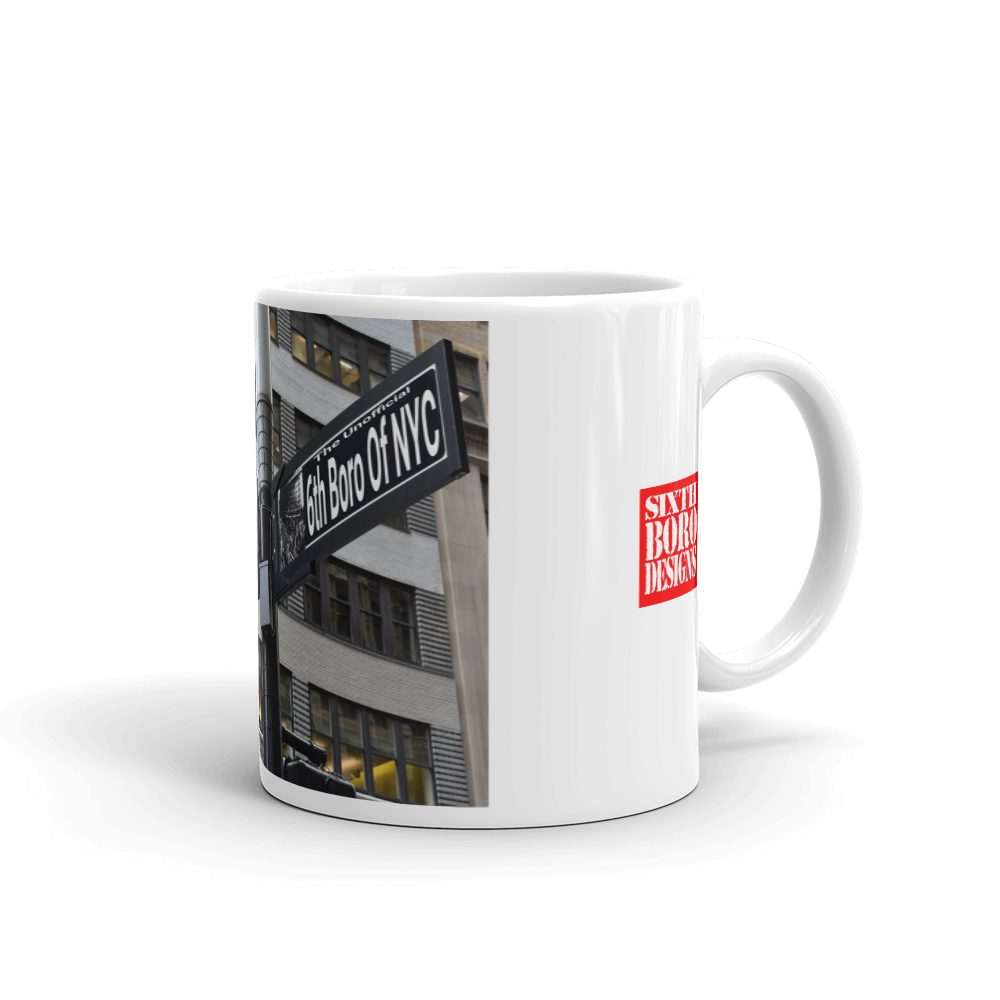 "6th Boro NYC Street" Mug sixthborodesigns.com