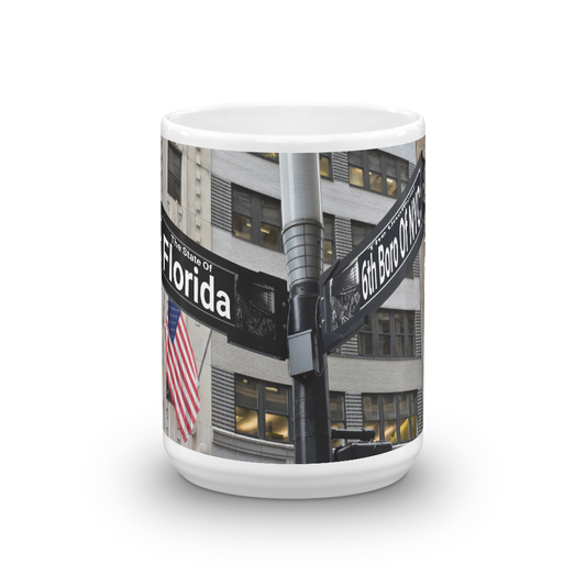 "6th Boro NYC Street" Mug sixthborodesigns.com