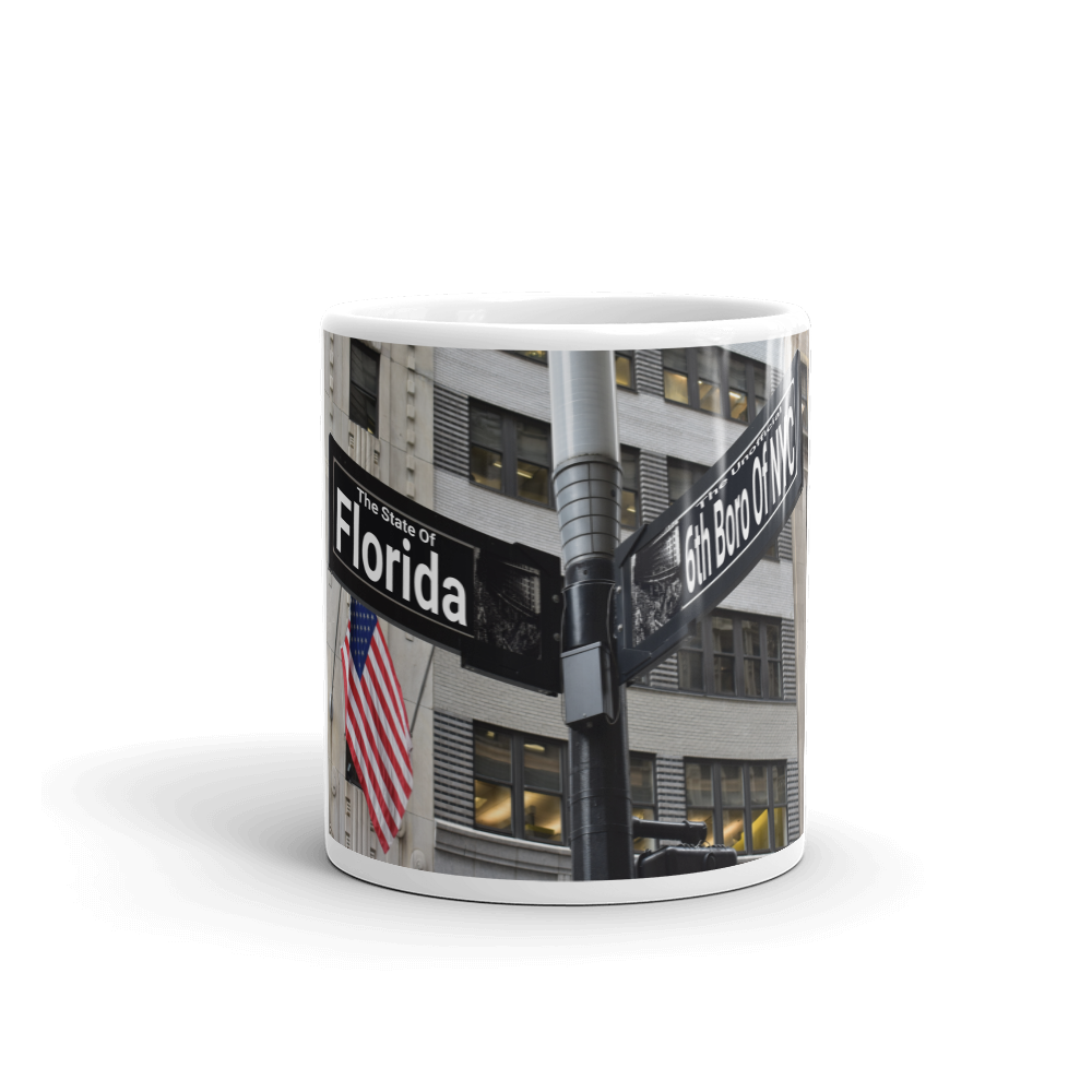 "6th Boro NYC Street" Mug sixthborodesigns.com