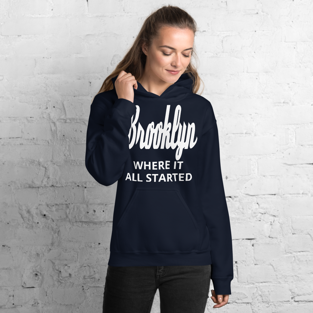 "Where It All Started  Brooklyn" Unisex Hoodie sixthborodesigns.com