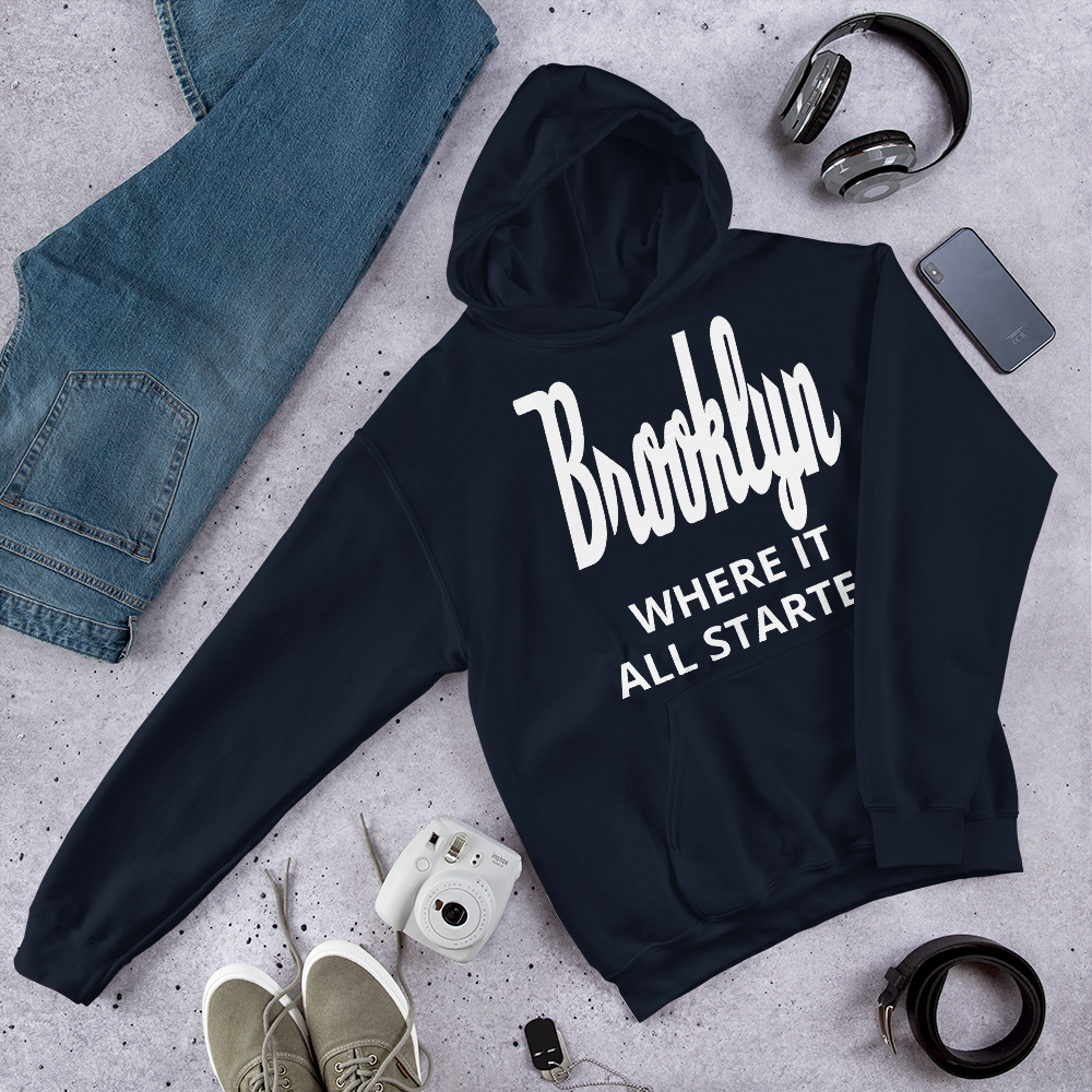 "Where It All Started  Brooklyn" Unisex Hoodie sixthborodesigns.com
