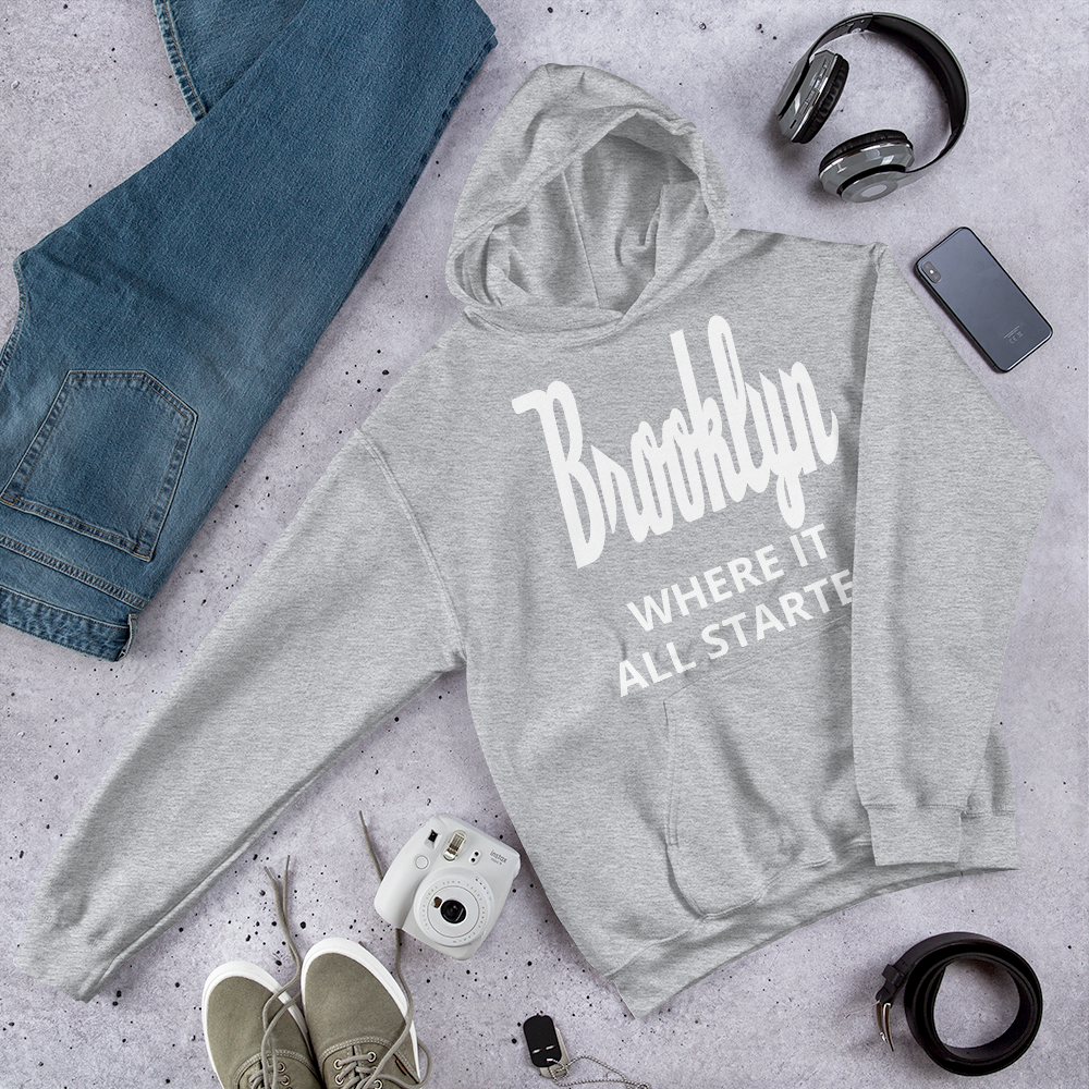 "Where It All Started  Brooklyn" Unisex Hoodie sixthborodesigns.com