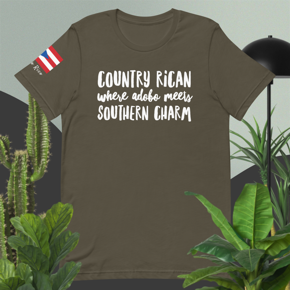 "Country Rican" T-Shirt.   This shirt says it all sixthborodesigns.com