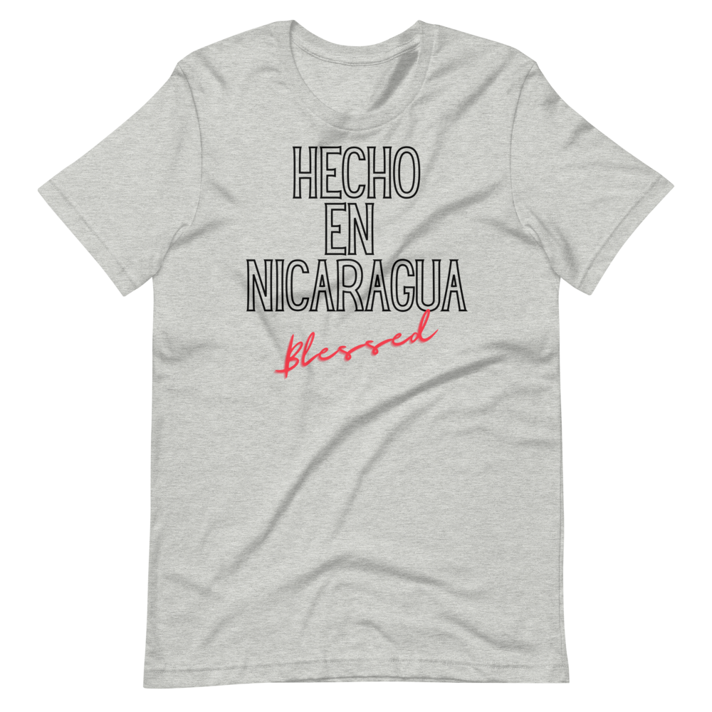 "Hecho En Nicaragua" Unisex T-Shirt sixthborodesigns.com