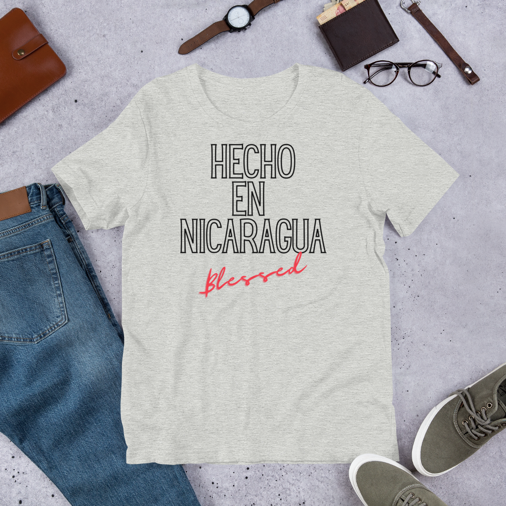 "Hecho En Nicaragua" Unisex T-Shirt sixthborodesigns.com