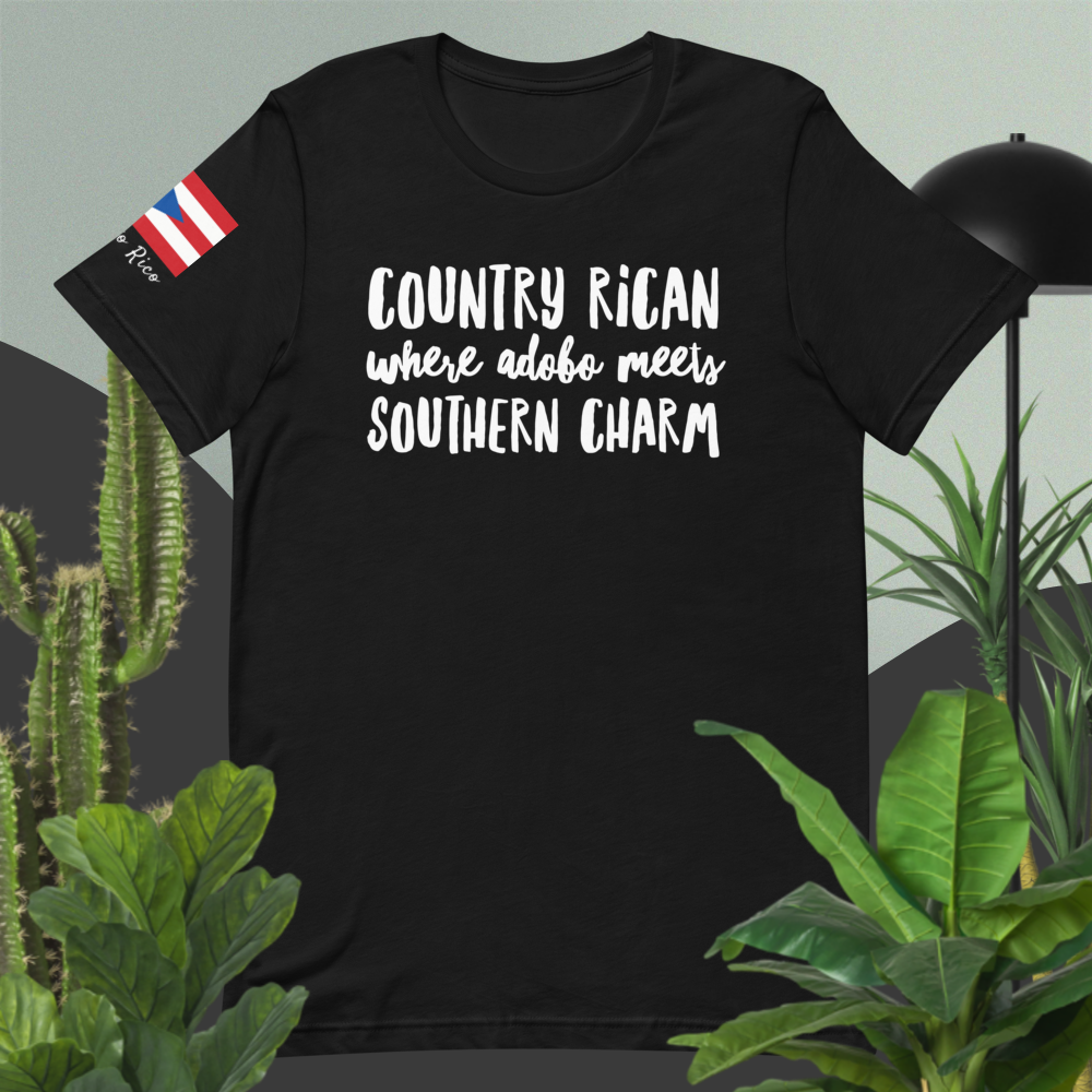 "Country Rican" T-Shirt.   This shirt says it all sixthborodesigns.com