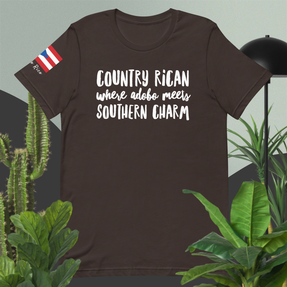 "Country Rican" T-Shirt.   This shirt says it all sixthborodesigns.com