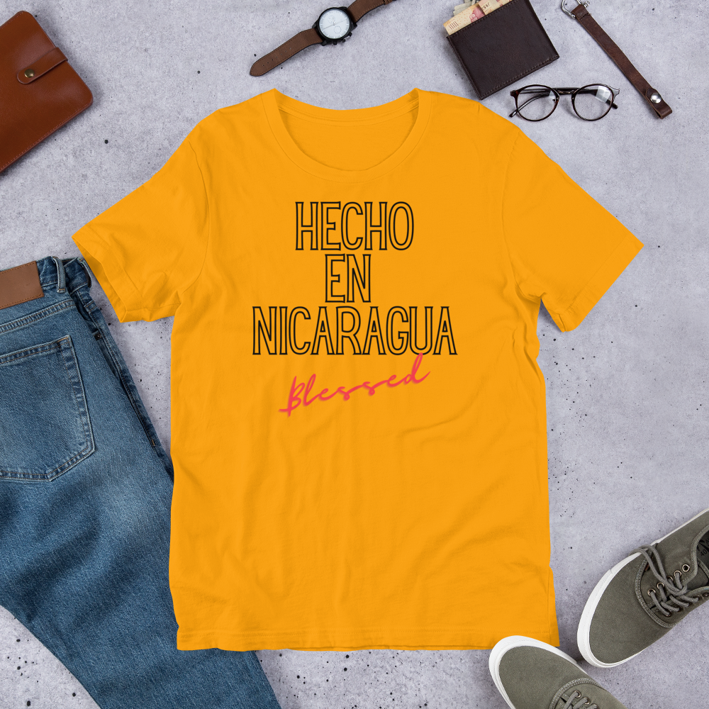 "Hecho En Nicaragua" Unisex T-Shirt sixthborodesigns.com