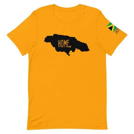 "Jamaica Will Always Be Home" Unisex T-Shirt sixthborodesigns.com