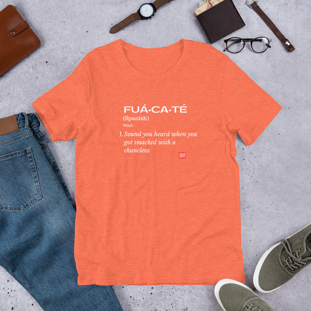 "FUA*CA*TE" Unisex T-Shirt sixthborodesigns.com