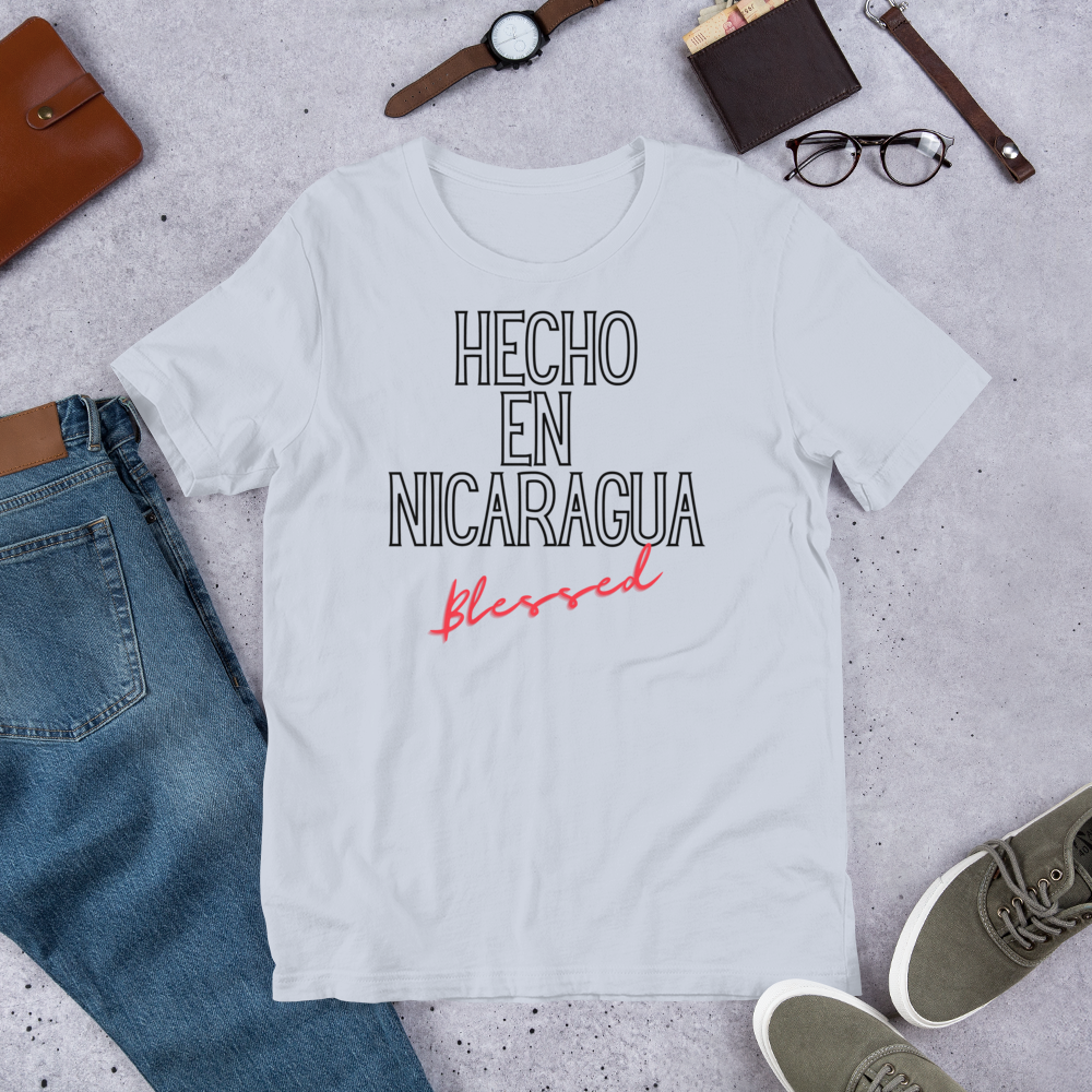 "Hecho En Nicaragua" Unisex T-Shirt sixthborodesigns.com