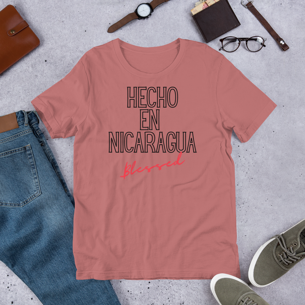 "Hecho En Nicaragua" Unisex T-Shirt sixthborodesigns.com