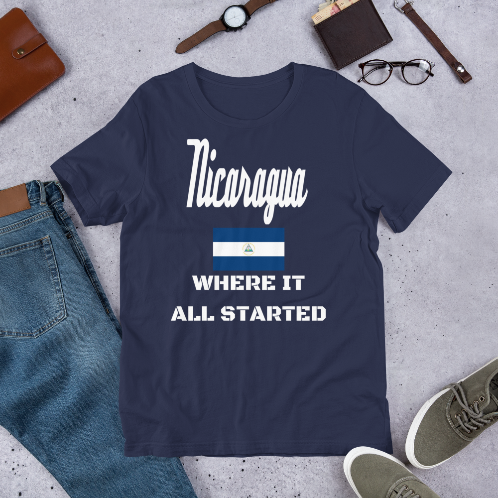 "Nica Where It All Started" Unisex T-Shirt sixthborodesigns.com