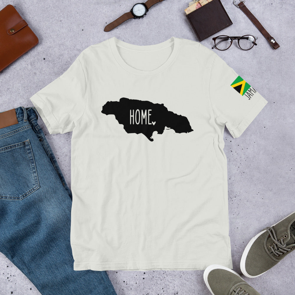"Jamaica Will Always Be Home" Unisex T-Shirt sixthborodesigns.com