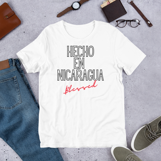 "Hecho En Nicaragua" Unisex T-Shirt sixthborodesigns.com
