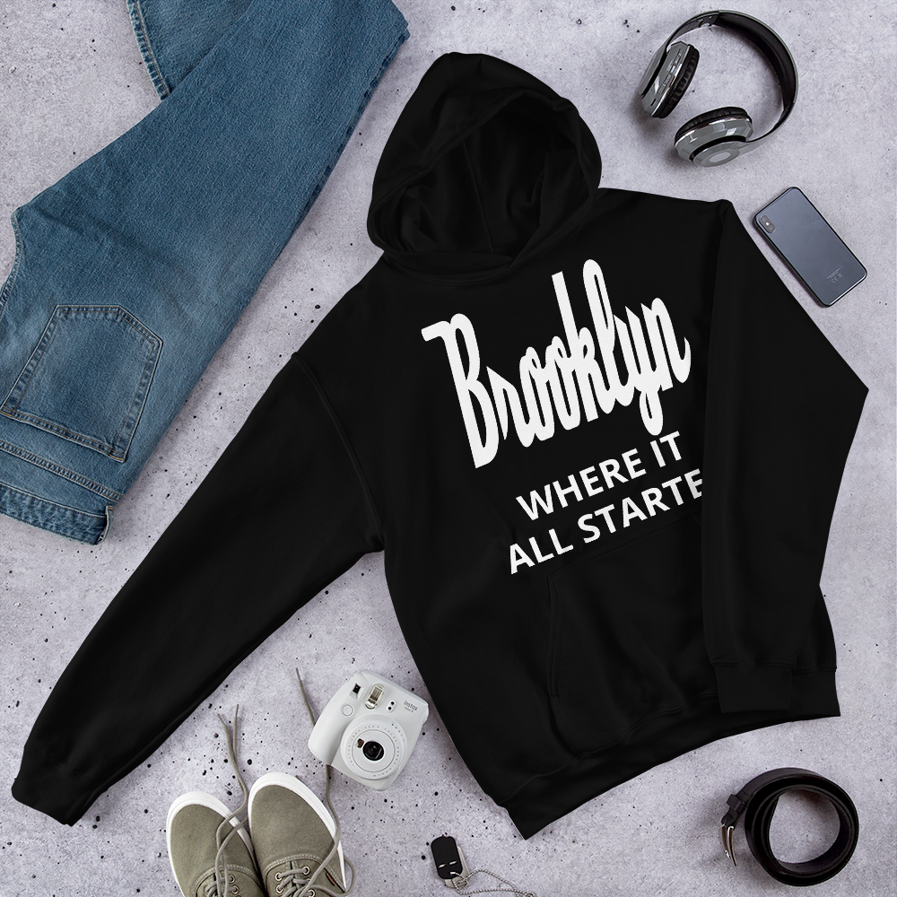 "Where It All Started  Brooklyn" Unisex Hoodie sixthborodesigns.com