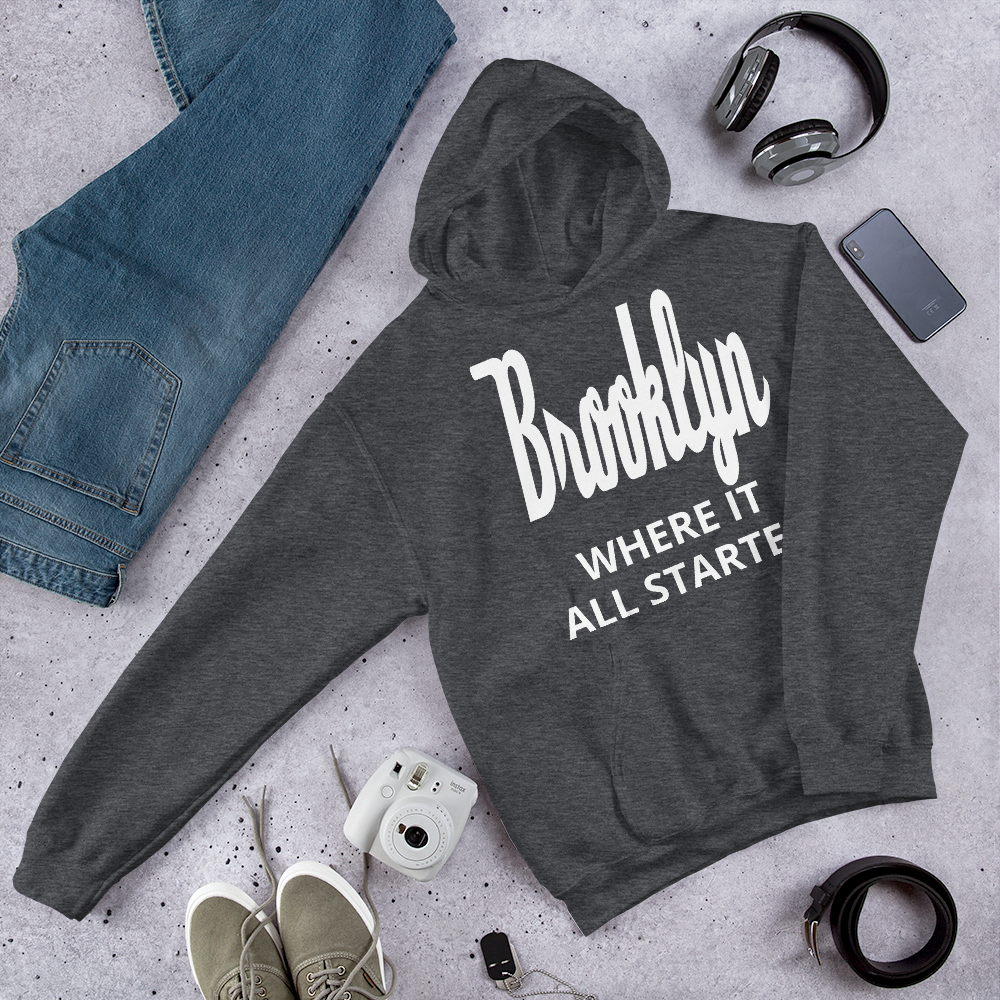 "Where It All Started  Brooklyn" Unisex Hoodie sixthborodesigns.com