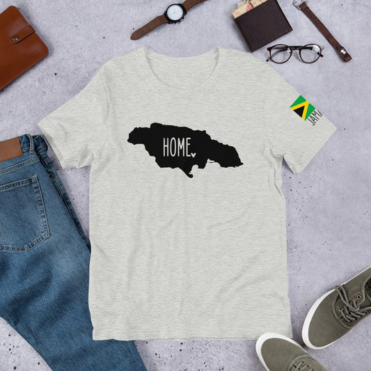 "Jamaica Will Always Be Home" Unisex T-Shirt sixthborodesigns.com