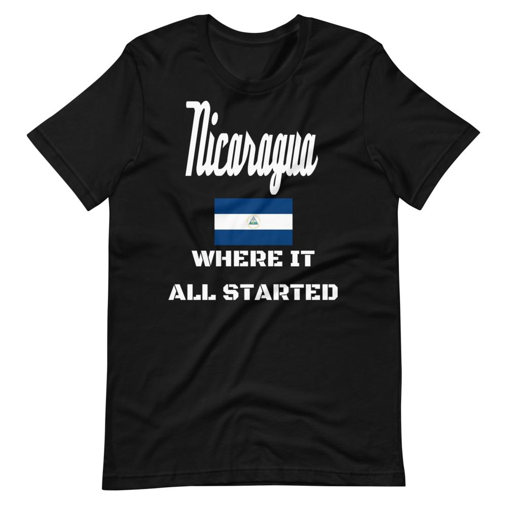 "Nica Where It All Started" Unisex T-Shirt sixthborodesigns.com