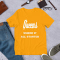 "QUEENS WHERE IT ALL STARTED" Unisex T-Shirt sixthborodesigns.com