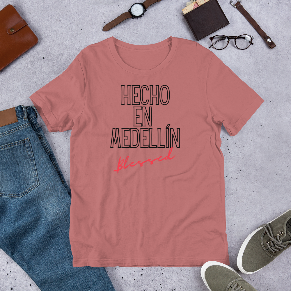 "Hecho En Medellin" Unisex T-Shirt sixthborodesigns.com